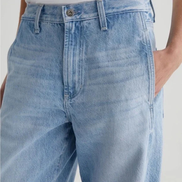 AG Light Blue Mercer Trouser Jean - Picture 2 of 14